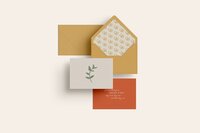Florist Brand Design Kit Mockup