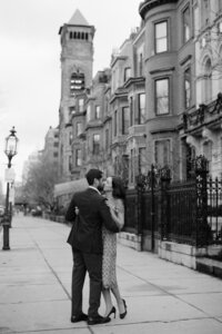 Boston Public Library Engagement photos. Deborah Zoe Photography. Boston Wedding Photographer.