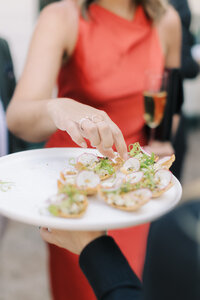 Hors d'Oeuvres | Editorial Wedding Photography at Domaine Cataraqui | Juno by Julia C. Vona