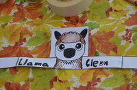 arts and crafts with llamas