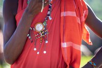 Close Up Maasai Jewelry
