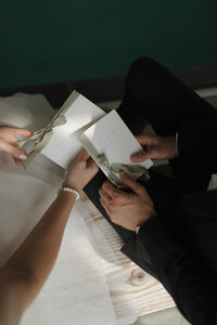 Artistic film photography capturing editorial sophistication at Lion Rock Farm luxury wedding. Lauren Alatriste demonstrates mastery of both fashion forward composition and authentic emotional storytelling, creating timeless destination wedding imagery.