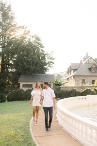 Jayla & Steven - Engagement Photo Session - Maymont Park RVA - Amative Creative -4