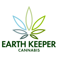 Logo of Earth Keeper Cannabis, a Maine-based organic cannabis company.