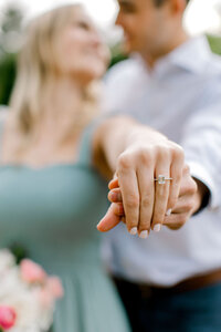 Suburban Chicago Marriage Proposal Photography