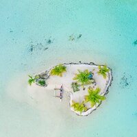 Drone Wedding Photography French Polynesia Island