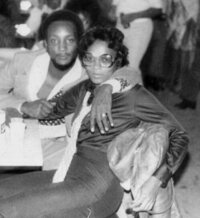 vintage 1970's black couple