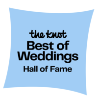 Colorado wedding photographer award with The Knot