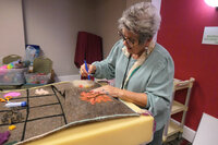 felting classes at the GALA conference