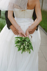 Sophisticated editorial wedding photography at Old Post Office Chicago featuring Lauren Alatriste's luxury wedding approach, creating magazine-worthy imagery that balances architectural grandeur with fashion forward styling and authentic ceremony emotion.