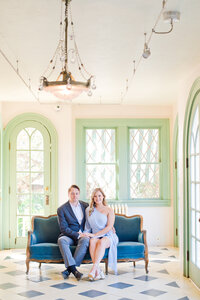 Laguna Gloria + Austin Engagement Photographer 29