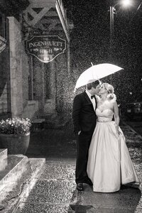 An Art Deco Black Tie Wedding at The Ingenhuett On High in Comfort Texas Featuring a Bentley Vintage Car and Blush Wedding Dress_0141