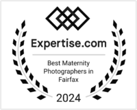 Voted Best Maternity Photographer in Fairfax, VA  badge 2024
