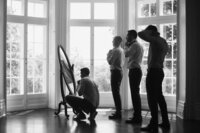 Groomsmen | Destination Wedding Photographer Quebec | Juno by Julia C. Vona