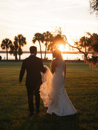 A wedding at Jekyll Island Crane Cottage