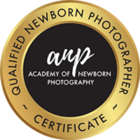 Academy of Newborn Photography Qualified Newborn Photographer Certificate badge