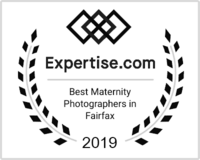 Voted Best Maternity Photographer in Fairfax, VA  badge 2019