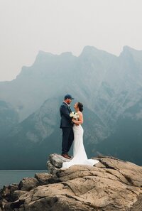 K + C - Banff Elopement Photography - Allie Knulls Photography-447