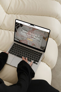 Vowstead Landing Page mockup