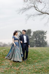 Luke and Ashley Virginia Indian Wedding Photographers