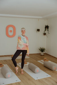 Ruhiger Yogaraum im RECONNECT Studio München