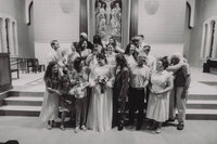 spontaneous family photo, candid, documentary family photos, nyc wedding photographer, cathedral, catholic wedding, nontraditional, cinematic, new york wedding photographer, east coast wedding photographer