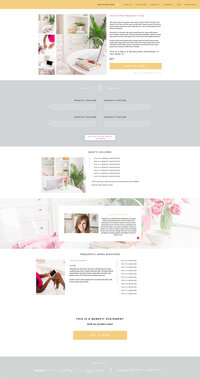 Add a Shop to Showit with this Add-On Template