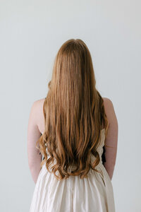 The Hometown blowout customized for thick hair, styled by SoCo Blow Dry Bar experts


