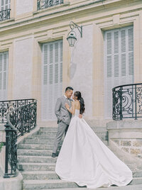 Bride & Groom | Chateau de Santeny Luxury Wedding Photography France | Juno by Julia C. Vona