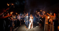 sparkler send off reading photography