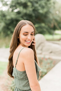 Senior Girl Grad new orleans city park