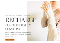 Conversion focused services page for health coaching business