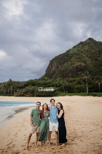 Homes Family Photo Session Tunnels Beach with Rainbows-18