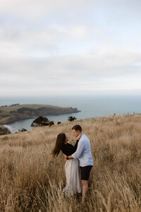 Scenic views during a photoshoot in Akaroa