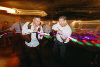 Couple at reception, The Abbott Kansas City — Elizabeth West Photography