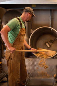 brewer at work