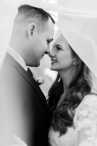 Bride and Groom at The Greenery in Amite, LA