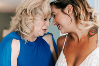 new jersey wedding photographer catching a moment with mom and daughter