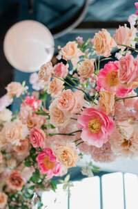 Bright and light pink