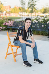 Boy senior photos downtown Detroit senior photography
