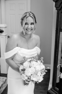 Black and White Photogray - Bride