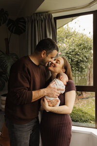 Newborn photographer in Christchurch capturing in a storytelling way