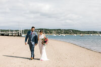 Cape Cod wedding on the beach