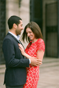 Boston Public Library Engagement photos. Deborah Zoe Photography. Boston Wedding Photographer.