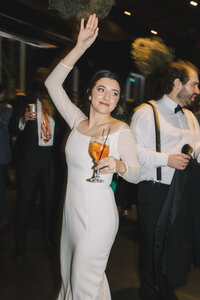 Dancing Guests | Intentional Wedding Photography Montreal Science Centre | Juno by Julia C. Vona