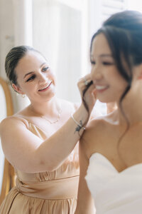 Bridal Prep | Chateau de Santeny Destination Wedding Photography France | Juno by Julia C. Vona