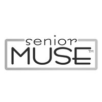 Senior Muse magazine publication badge