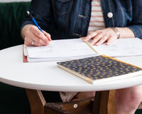 Personal brand detail - studio session