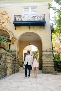 Savannah Engagement photos | Documentary style engagement photographer in Savannah