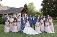 Tented South Dartmouth wedding at Salters Point. Deborah Zoe Photography.